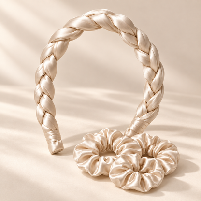 Wellnana Braided Heatless Curling Set