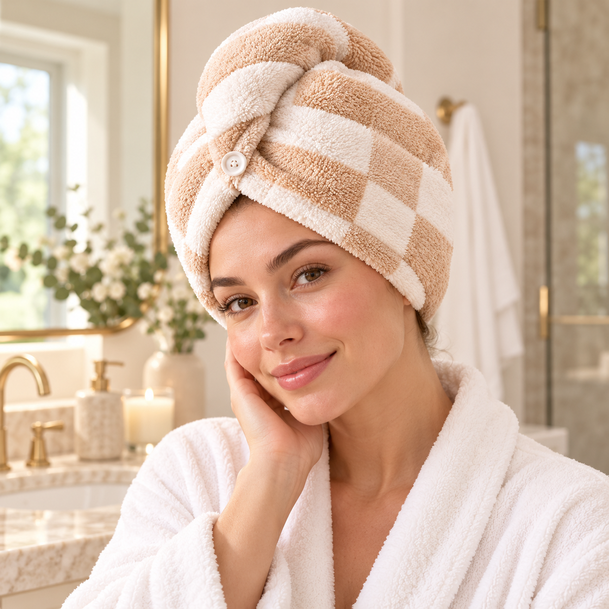 Wellnana Soft Hair Towel Wrap