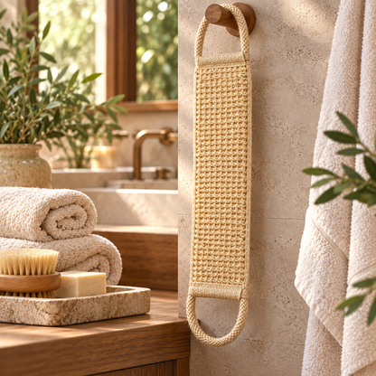 Wellnana Long Bath Back Scrubber