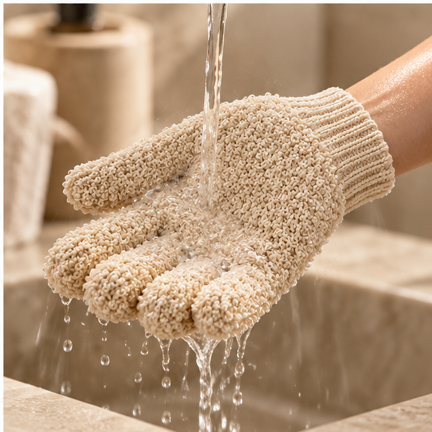 Wellnana Textured Bath Glove